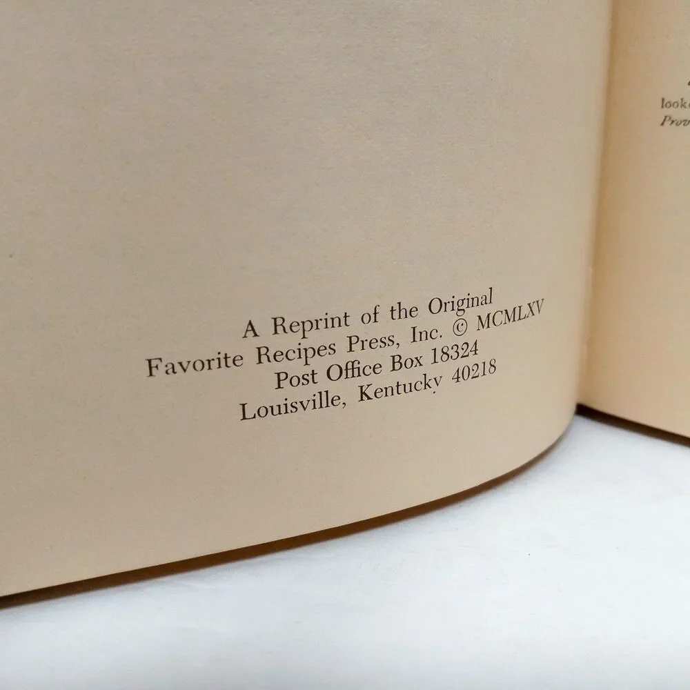 Housekeeping in Old Virginia 1879 Facsimile Vintage Cookbook (1971 Edition) HC